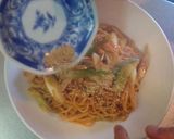 いちいち茹でない時短パスタで　ネギパスタ作り方9写真