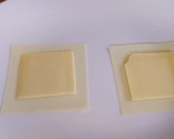 焼売の皮でチーズのはさみ揚げ作り方2写真
