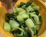 オイル蒸し青梗菜 冷凍保存作り方5写真