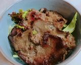 美味し〜牛タンネギ塩丼作り方9写真