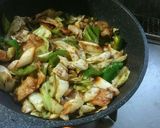 ✩焼肉のタレと味噌で作る回鍋肉作り方5写真