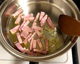 キノコのアスパラベーコン炒め作り方3写真