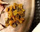 ビタミン豊富★辛子高菜でサムギョプサル作り方4写真