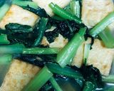 小松菜と厚揚げの炊いたんψ作り方5写真
