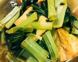 小松菜と厚揚げの炊いたんψ作り方6写真
