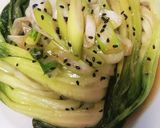 レンジで簡単チンゲン菜の中華風オイル蒸し作り方5写真