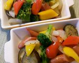 あらびきウインナー☆チーズ野菜グラタン作り方3写真
