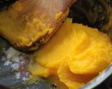 かぼちゃ白餡のモンブランロールケーキ作り方23写真