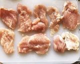 鶏胸肉のはさみ焼き×梅しそver作り方4写真