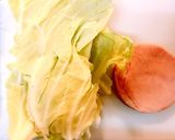 春雨と春キャベツ、ハムのサラダ作り方1写真