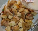 鶏もも肉とパンポタージュ焼き作り方6写真