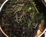からし菜と舞茸と厚揚げのさっと煮作り方4写真