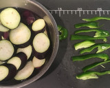 なすとピーマンの味噌炒め作り方1写真