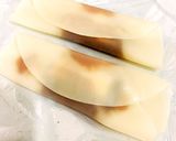 餃子の皮で大葉みそチーズ焼き作り方3写真