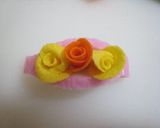 お弁当に*＾-＾*お花シートかまぼこ作り方4写真