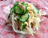 きゅうりともやしの中華風サラダ作り方6写真