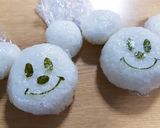 キャラ弁シンプルミッキーおにぎり♪作り方2写真