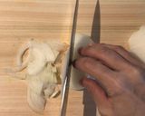 新玉ねぎのたぬきサラダ作り方1写真