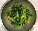 レンジで簡単！小松菜のごま味噌和え作り方5写真