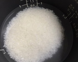 お茶碗で♡離乳食後期♡炊飯器おかゆ作り方1写真
