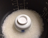 お茶碗で♡離乳食後期♡炊飯器おかゆ作り方4写真