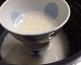お茶碗で♡離乳食後期♡炊飯器おかゆ作り方5写真