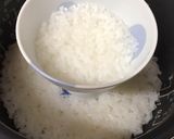 お茶碗で♡離乳食後期♡炊飯器おかゆ作り方6写真