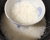 お茶碗で♡離乳食後期♡炊飯器おかゆ作り方6写真