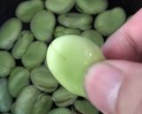 そら豆の甘辛煮作り方1写真