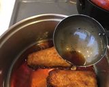 リメイクレシピ!白身魚のフライの煮付け作り方6写真