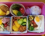 運動会　カップ弁当作り方1写真