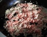 簡単 肉味噌作り方1写真