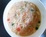 離乳食　完了期　幼児食　＊素麺の蒸し卵＊作り方2写真