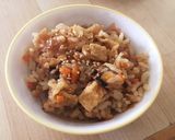 人参まるごと1本入った具沢山炊き込みご飯作り方6写真