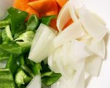 豚こま団子野菜春雨中華風煮込み作り方2写真
