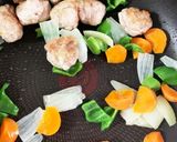 豚こま団子野菜春雨中華風煮込み作り方10写真