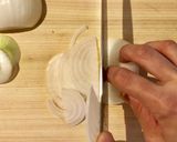 新玉ねぎとサバ缶サラダ作り方1写真