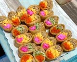 2019小学校運動会弁当(覚書)作り方1写真