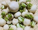カブとひき肉の煮物作り方1写真