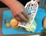 オートミールのレタスとポテトガレット巻き作り方1写真