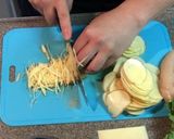 オートミールのレタスとポテトガレット巻き作り方2写真