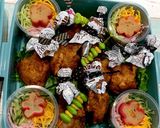 2019小学校運動会弁当(覚書)作り方11写真