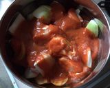 超簡単☆玉葱と鶏肉のトマトクリーム煮作り方3写真