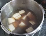 圧力鍋で豚角煮と味玉作り方4写真