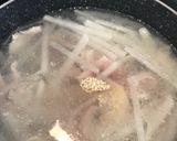 大根と生姜の豚バラ中華スープ作り方8写真