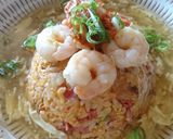 海老とキムチあんかけチャーハン(^^)作り方8写真