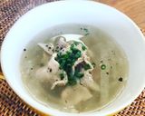 大根と生姜の豚バラ中華スープ作り方10写真