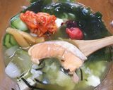暑い‼️暑い‼️ランチに冷やし茶漬け☺️作り方4写真