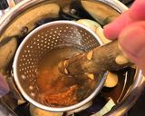 ナスと豆苗の味噌汁作り方3写真