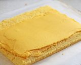 かぼちゃ白餡のモンブランロールケーキ作り方32写真
